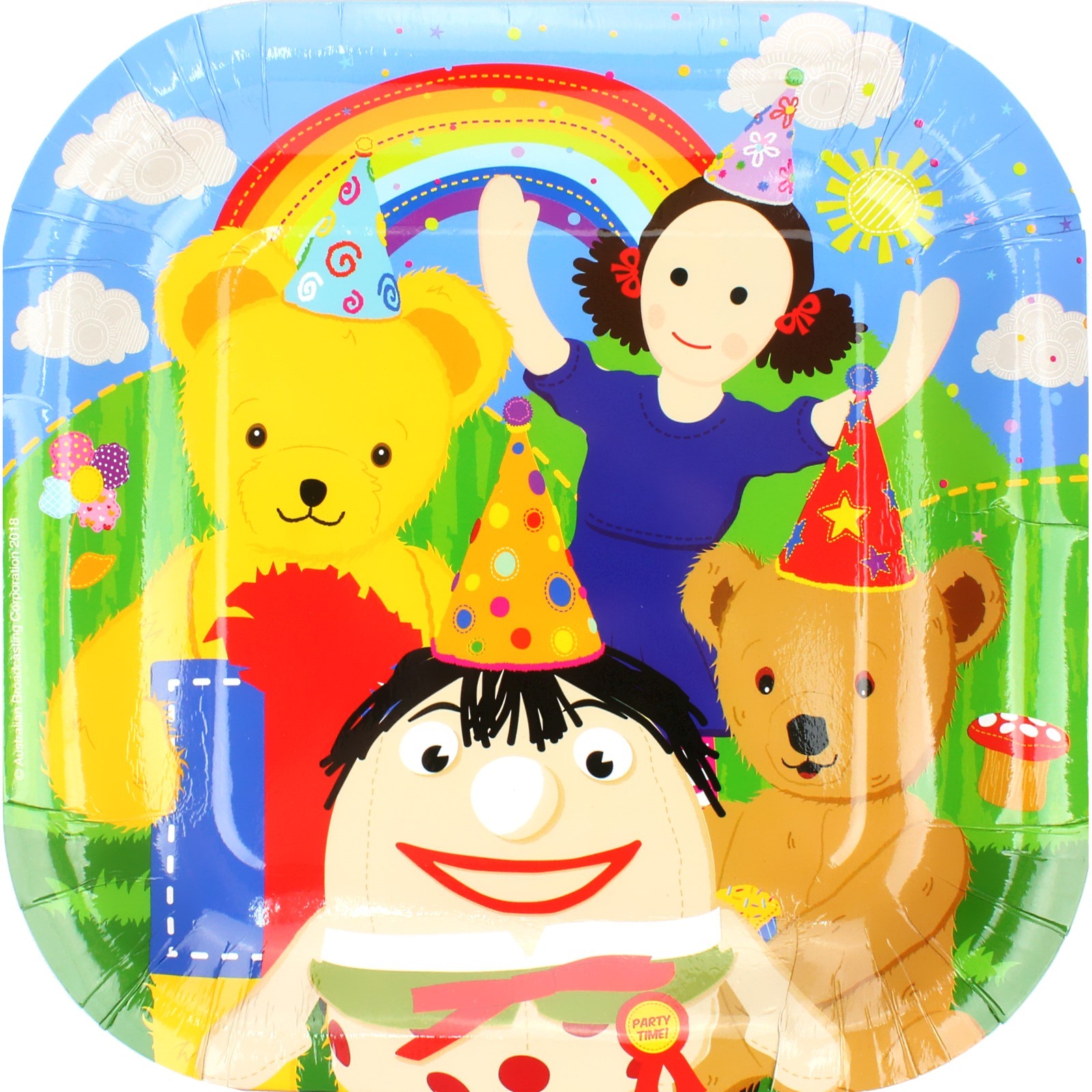 Play School Large Paper Plates (Pack of 8)