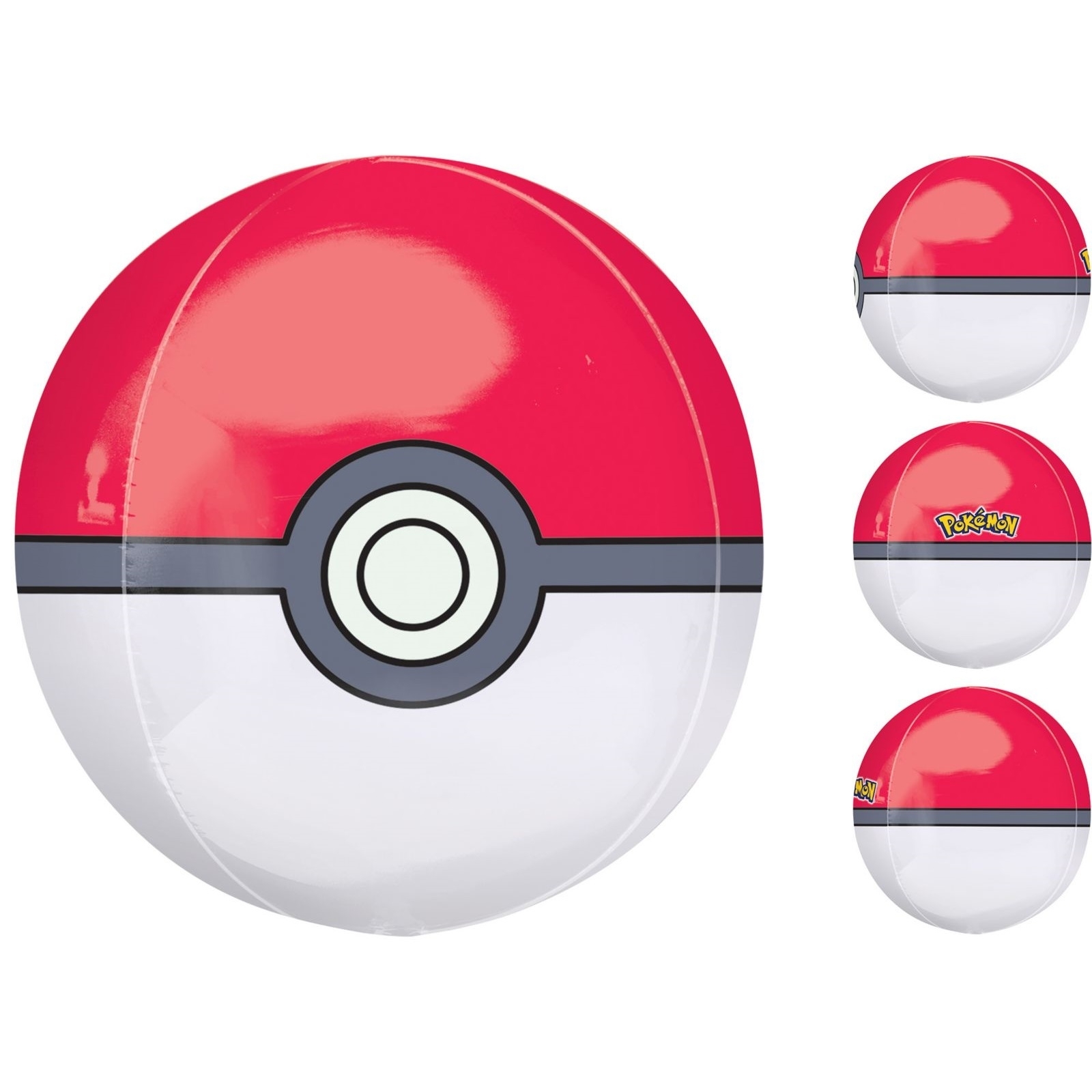 Orbz Pokeball Helium Balloon
