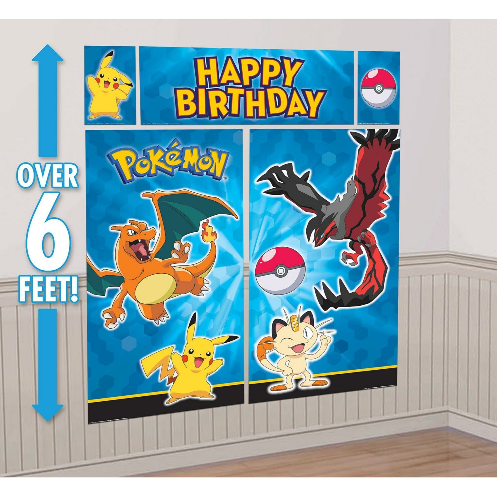 Pokemon Wall Decorating Kit