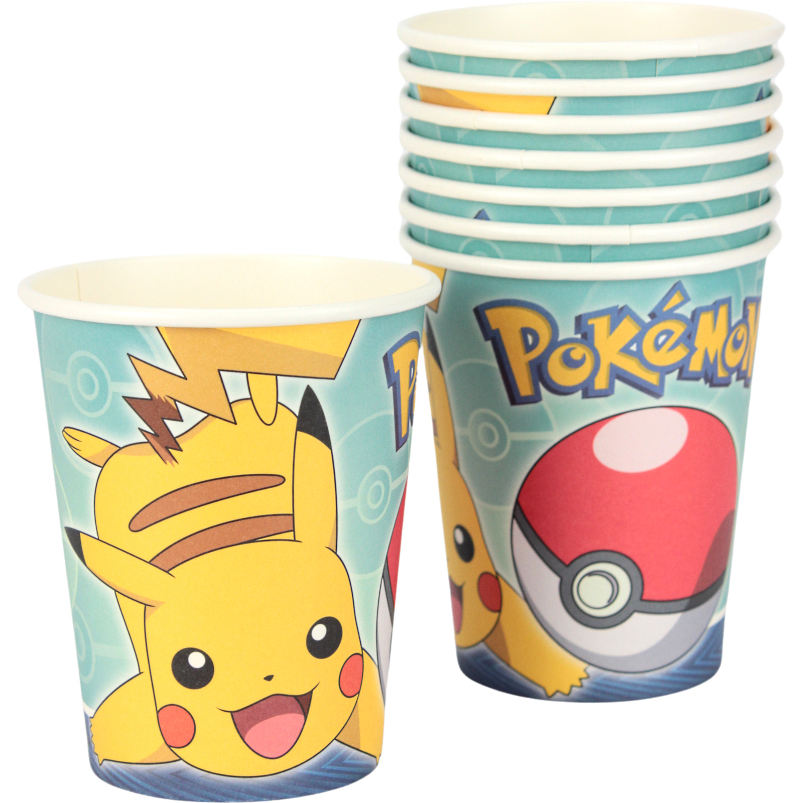 Pokemon Core Paper Cups (Pack of 8)