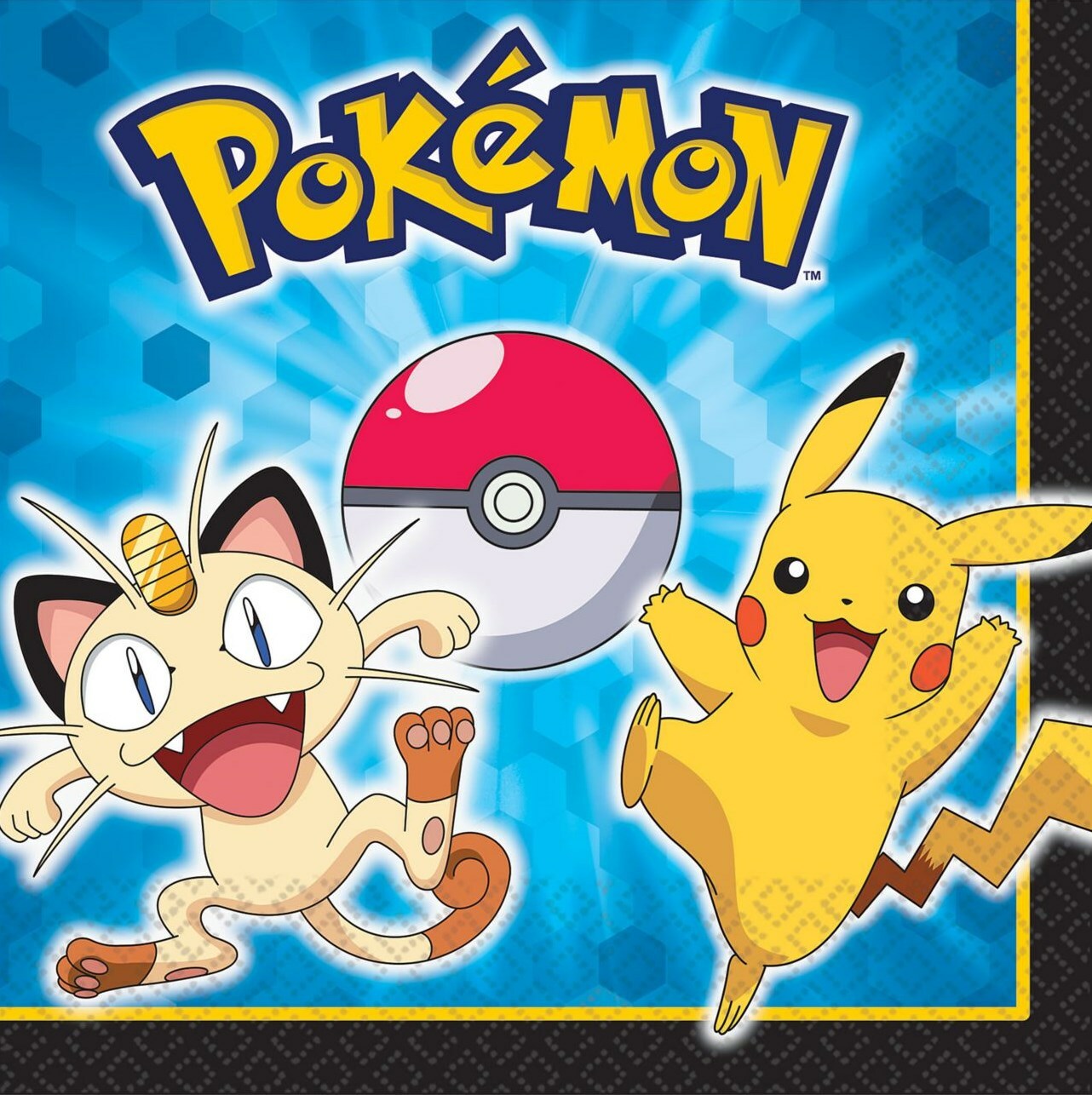 Pokemon Large Napkins / Serviettes (Pack of 16)
