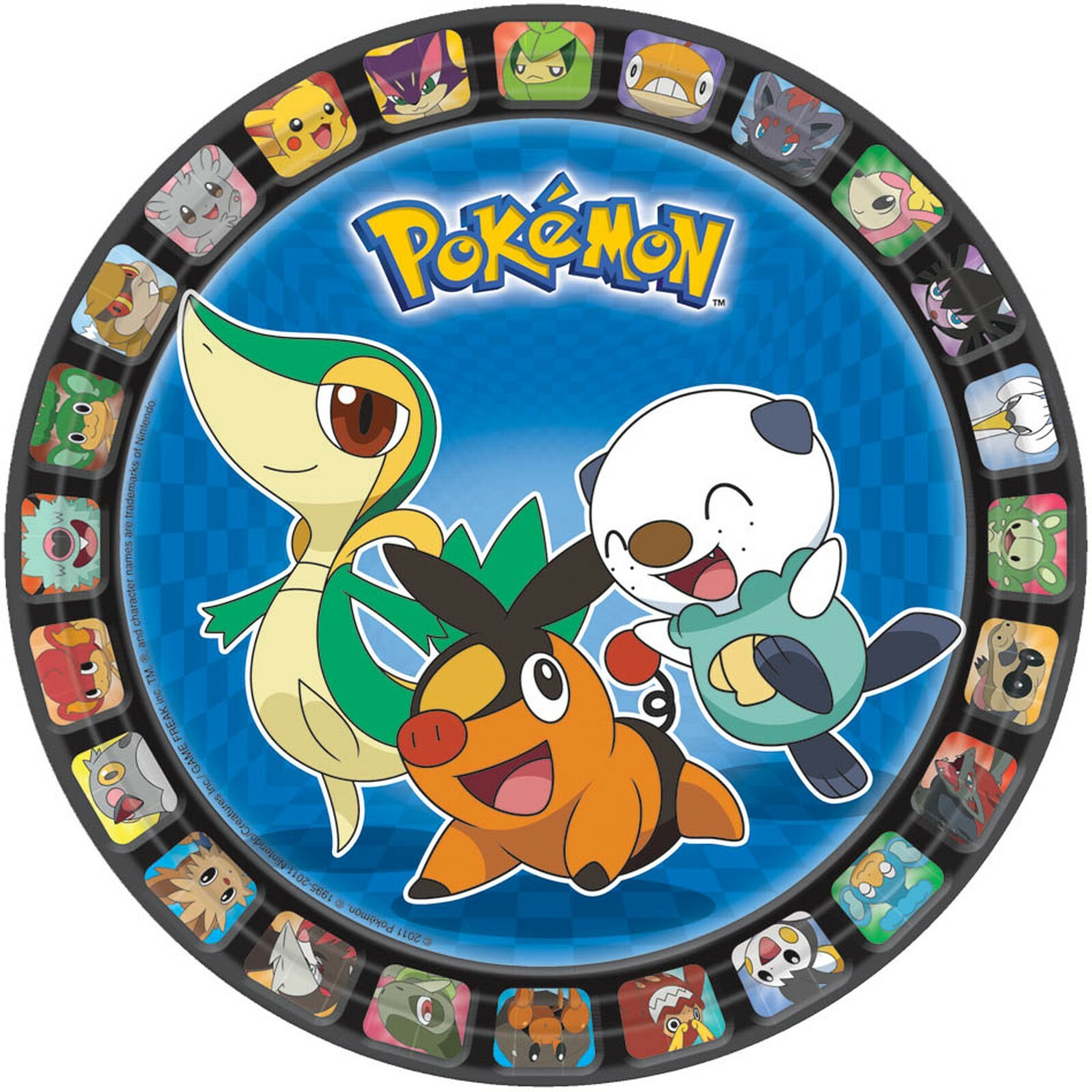 Pokemon Small Paper Plates (Pack of 8)