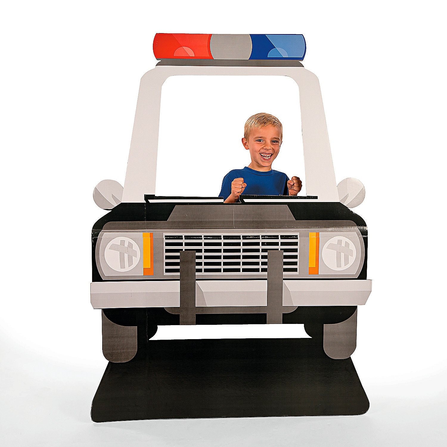 Police Car Stand Up Photo Prop *DAMAGED*