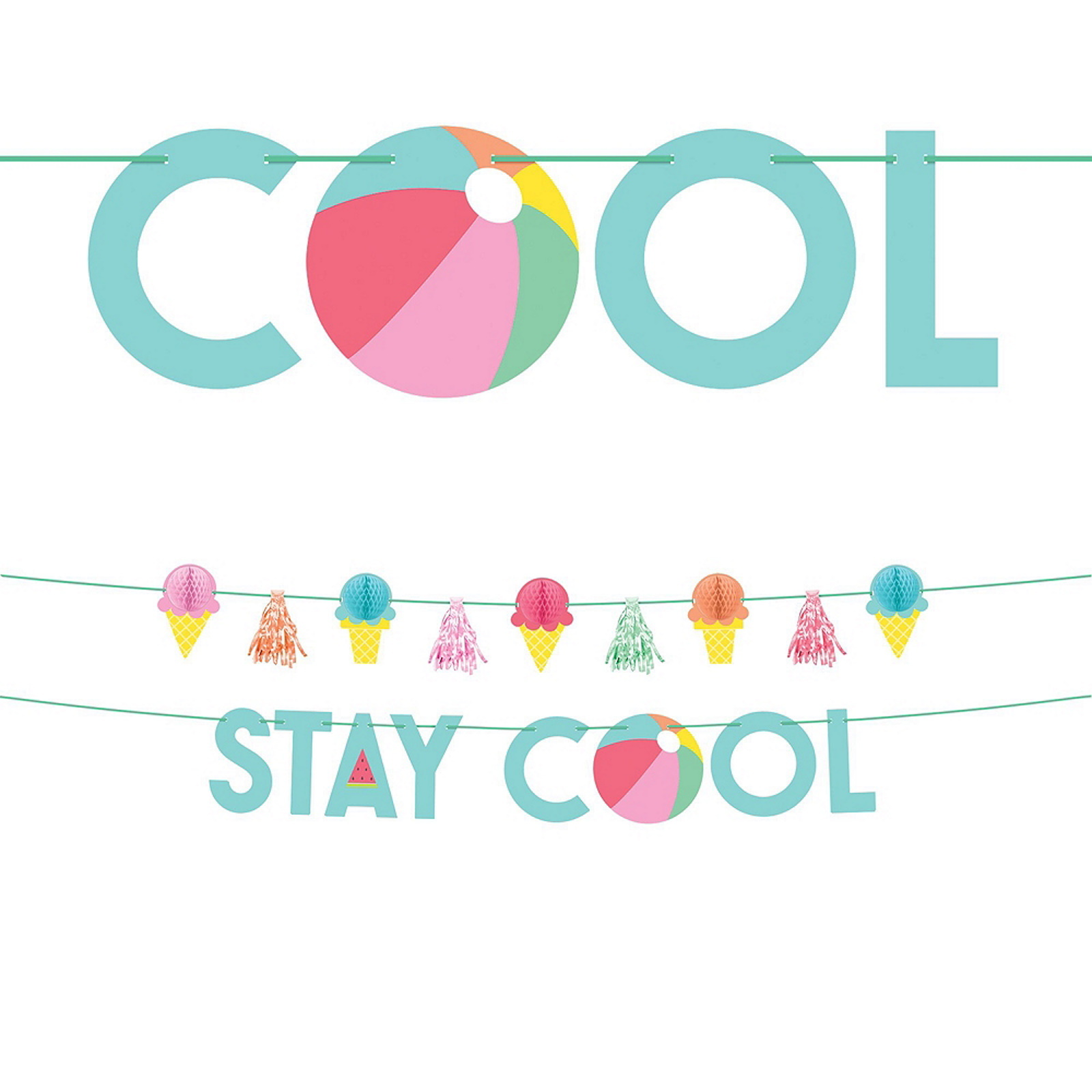 Just Chillin Stay Cool Banner Kit
