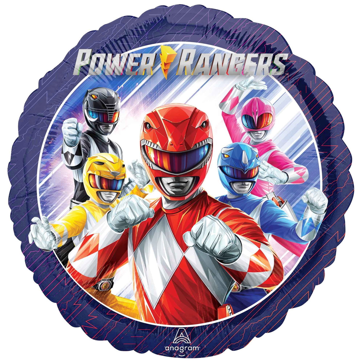 Power Rangers Group Helium Balloon
