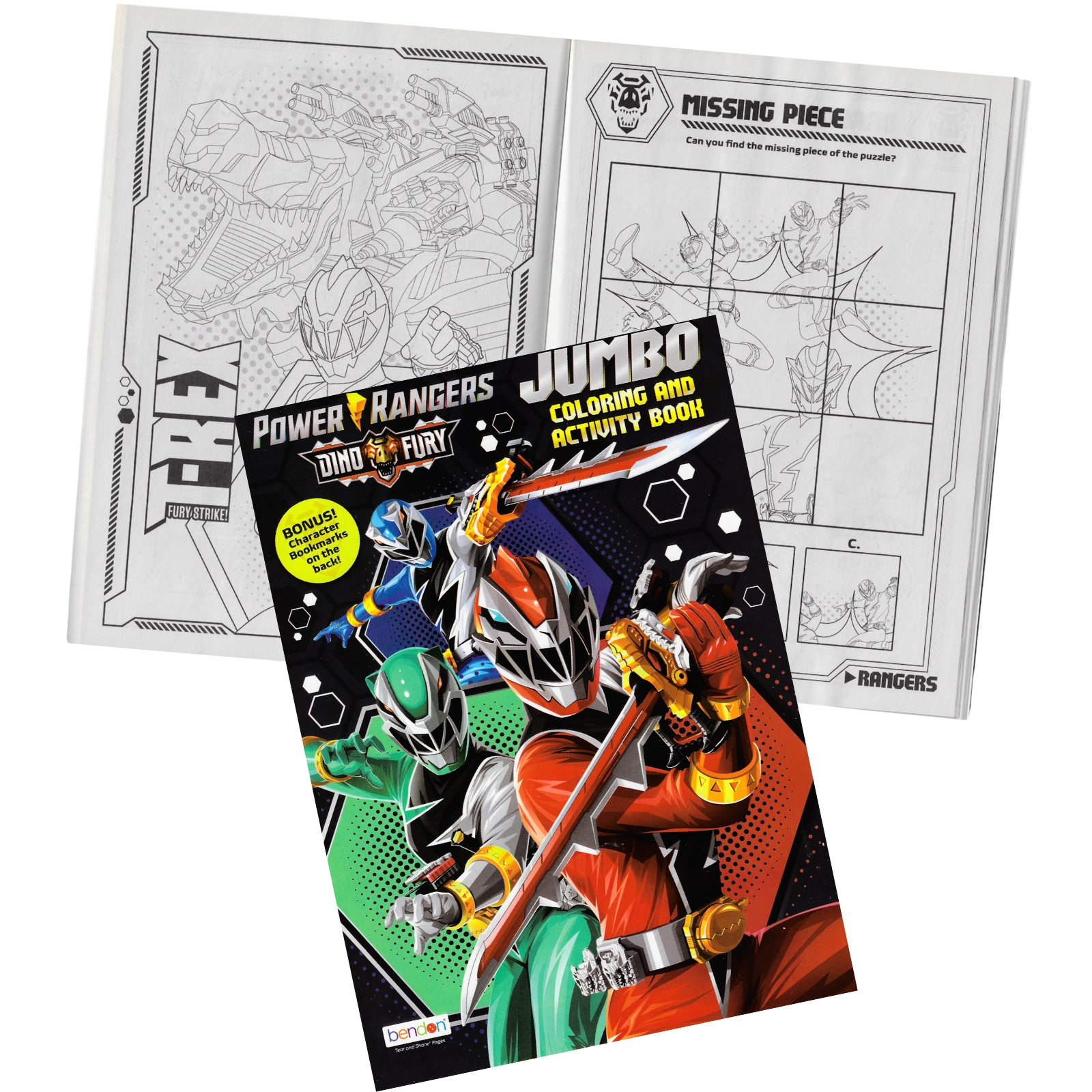 Power Rangers Colouring In & Activity Book