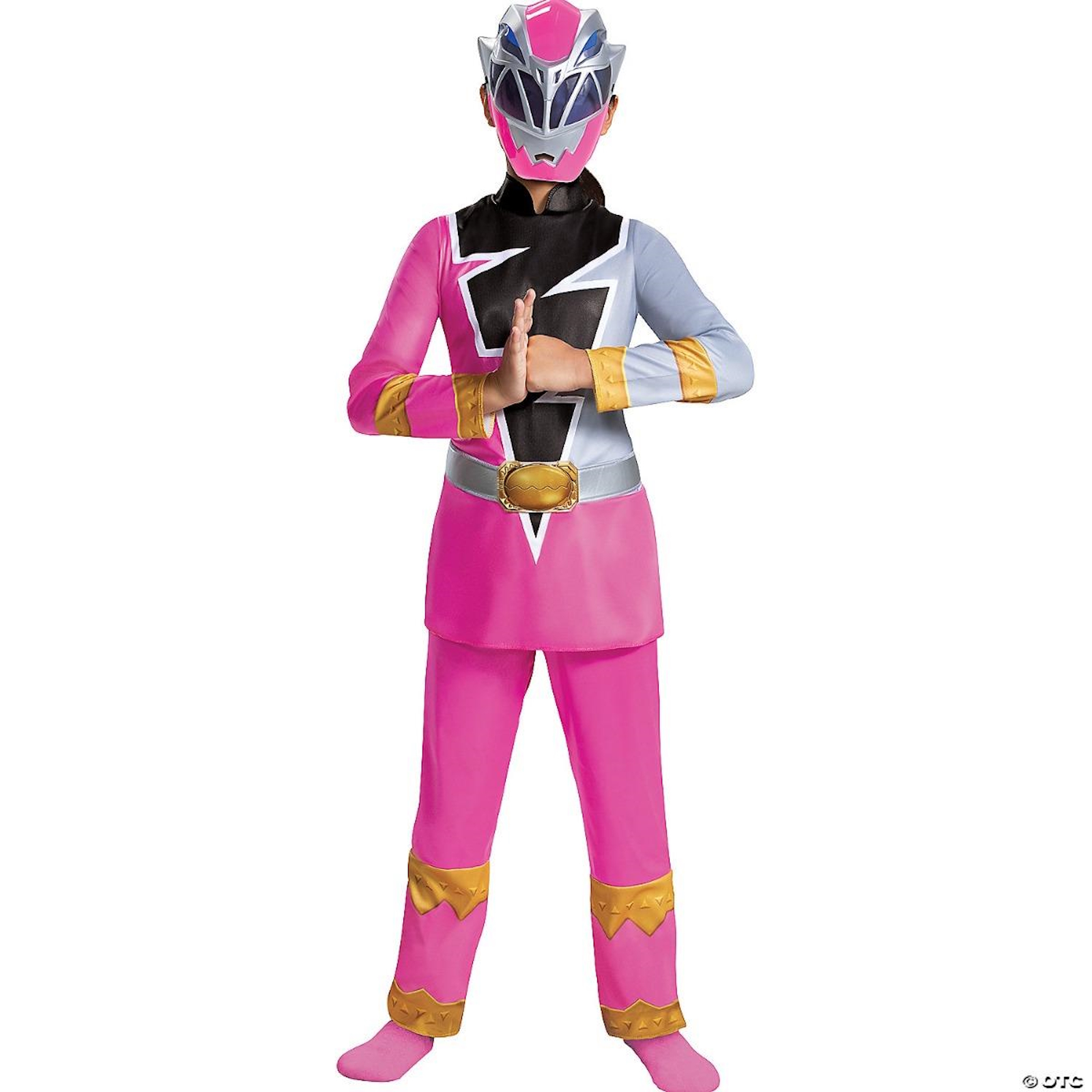 Power Rangers Dino Fury Pink Ranger Deluxe Child Costume 4-6
