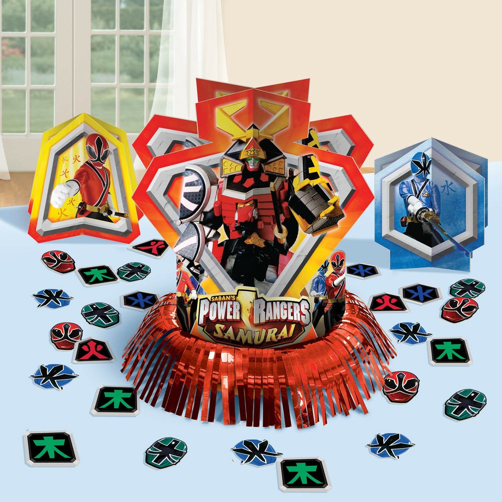 Power Rangers Samurai Table Decorating Kit