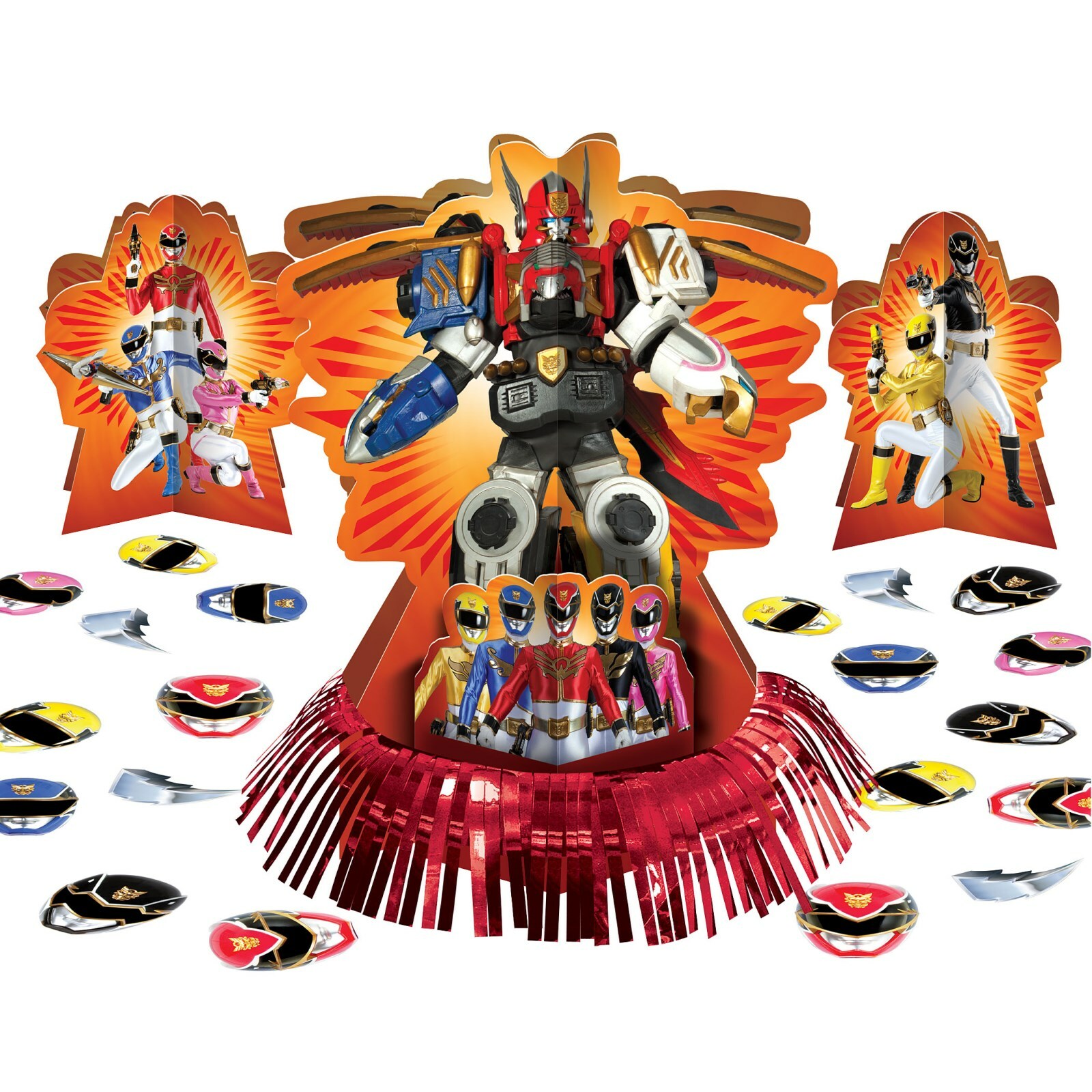 Power Rangers Megaforce Table Decorating Kit