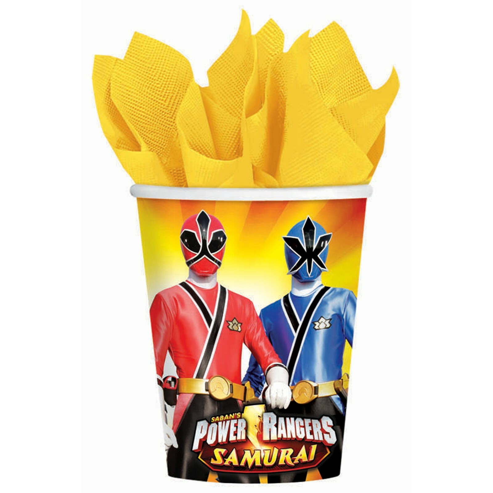 Power Rangers Samurai Paper Cups (Pack of 8)