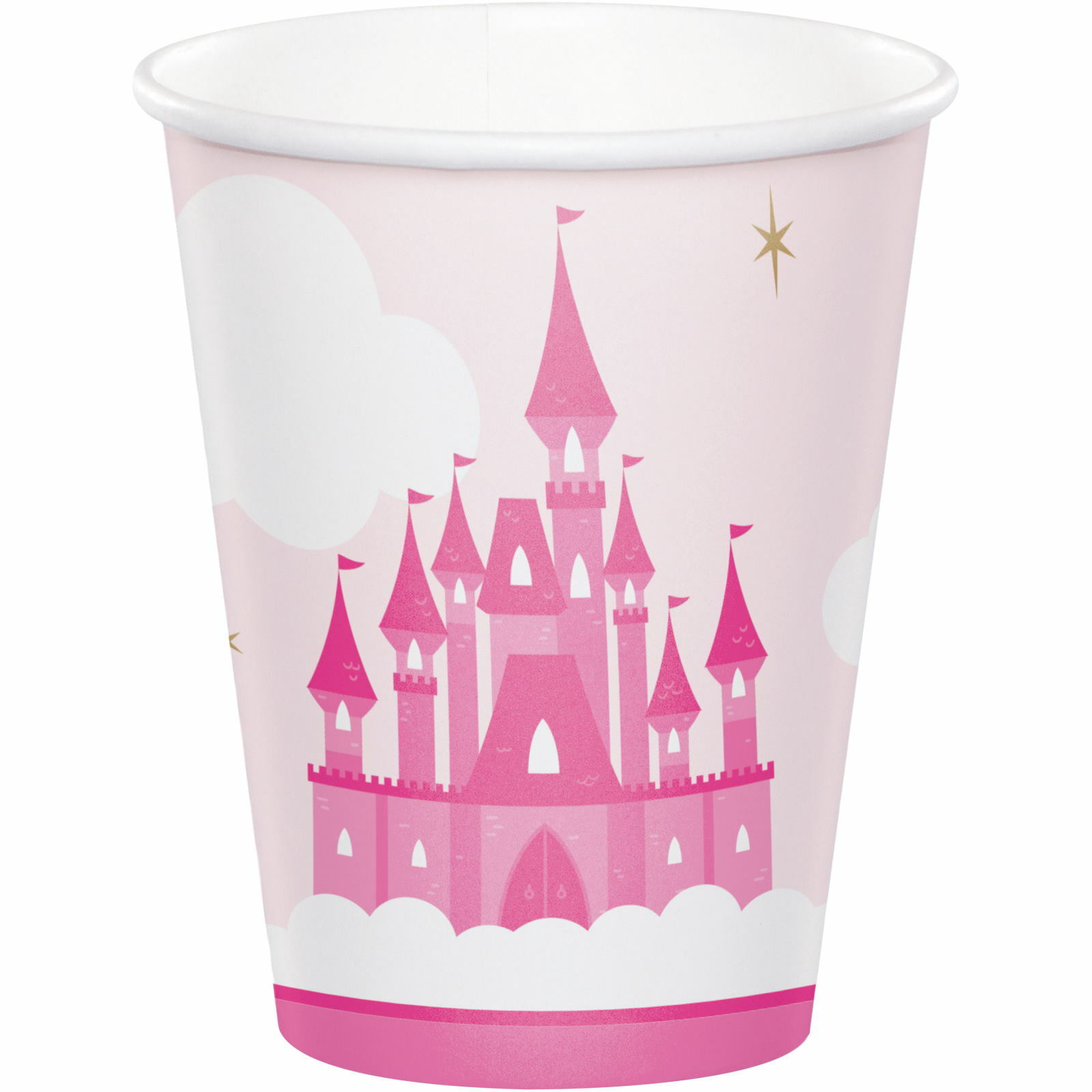 Little Princess Paper Cups (Pack of 8) - Discount Party Supplies
