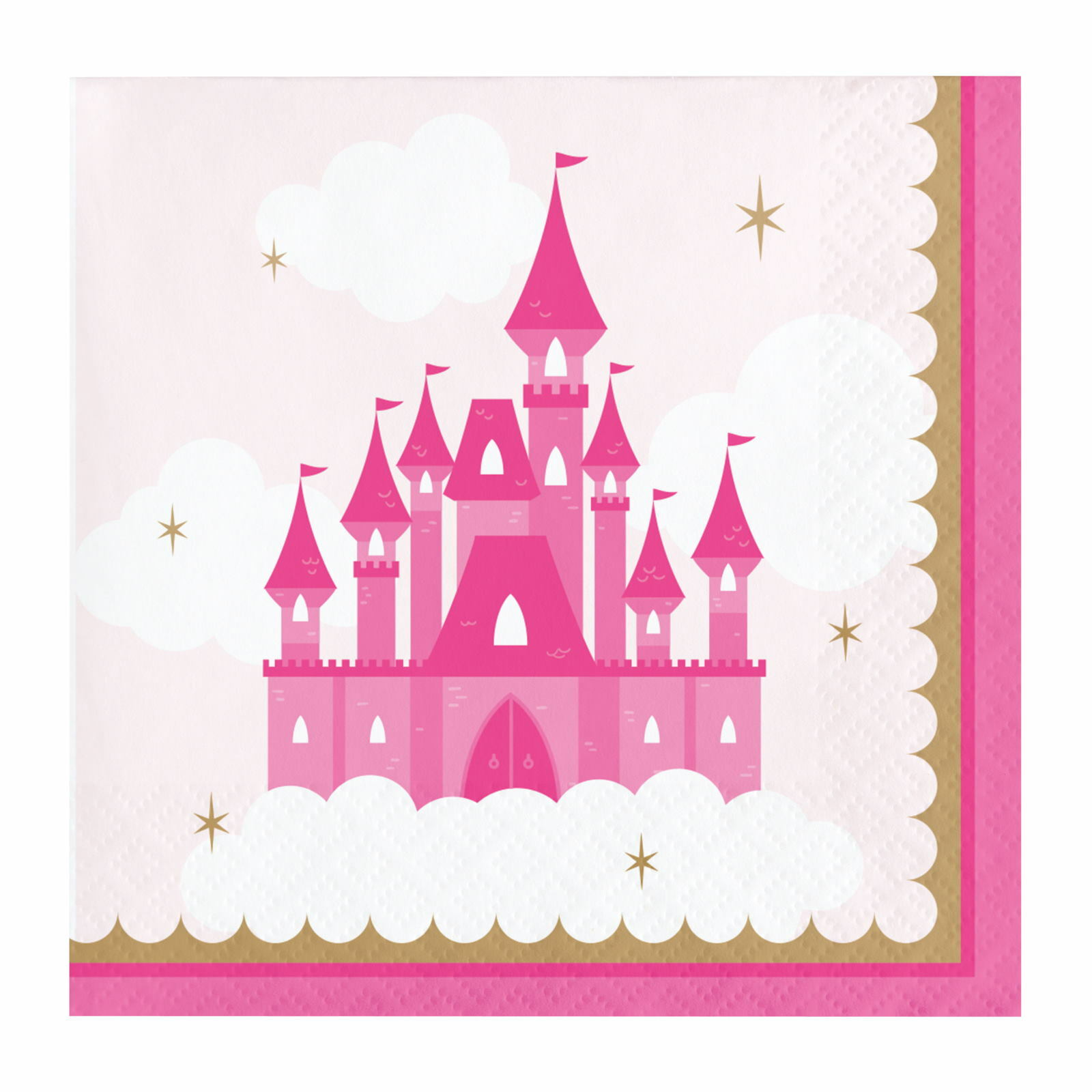 Little Princess Small Napkins / Serviettes (Pack of 16)