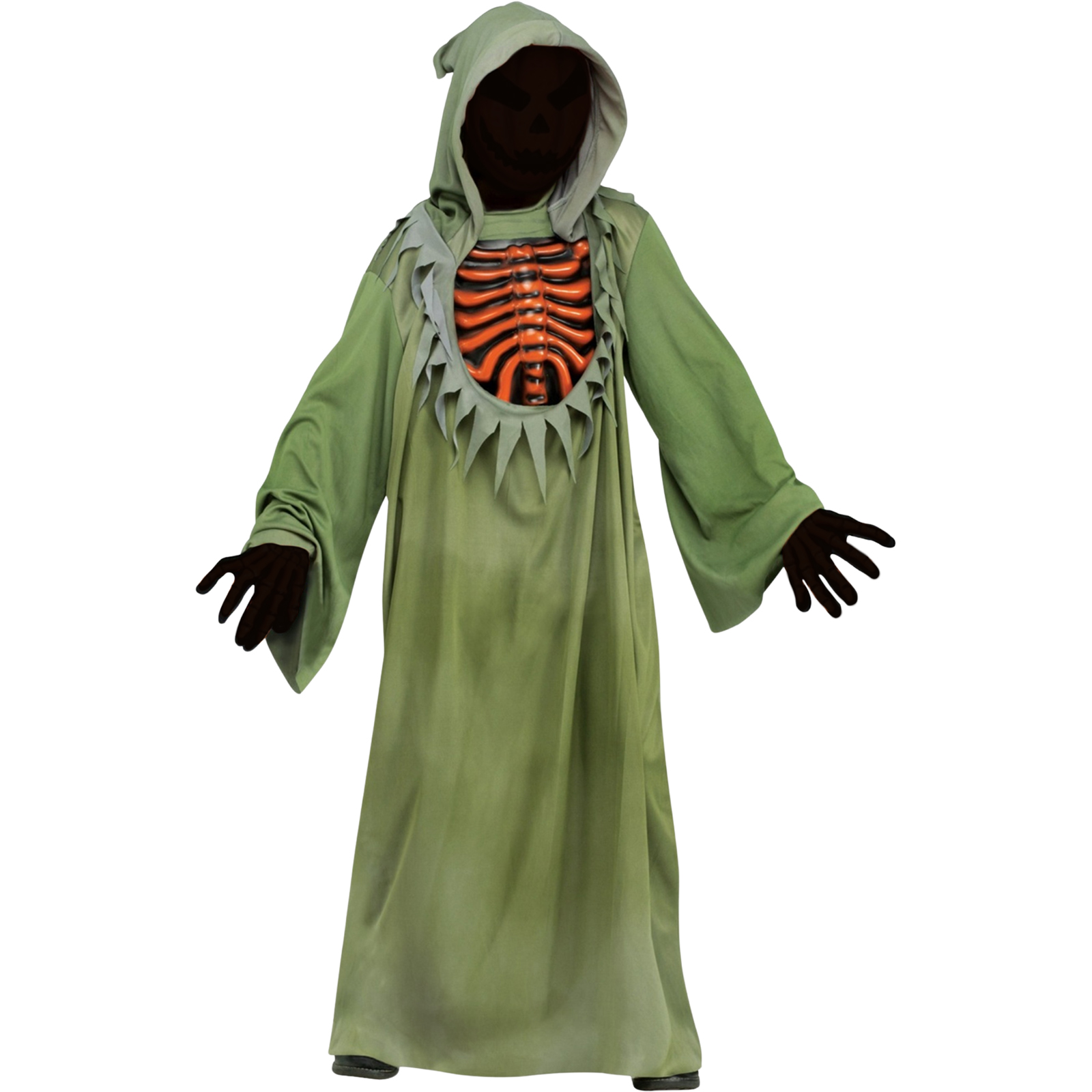 Kids Evil Pumpkin Costume 