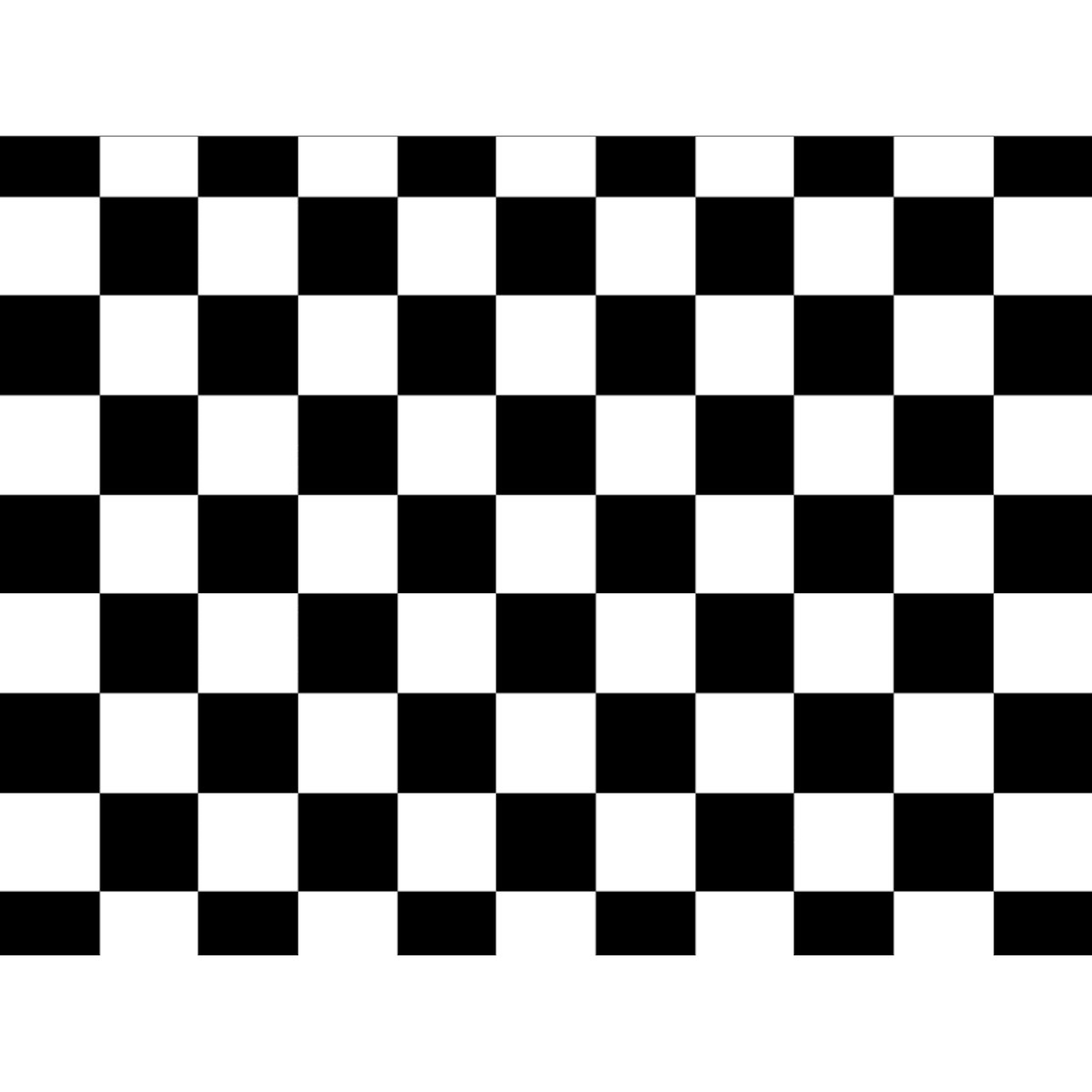 Black and White Check Fabric Wall Backdrop