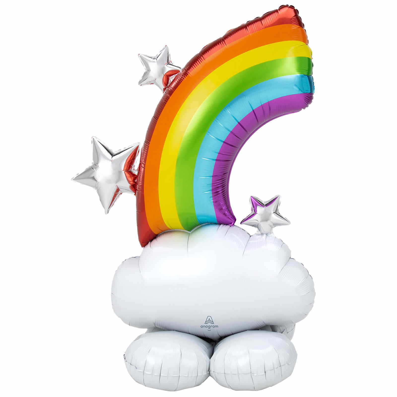 AirLoonz Rainbow Air Fill Balloon 132cm