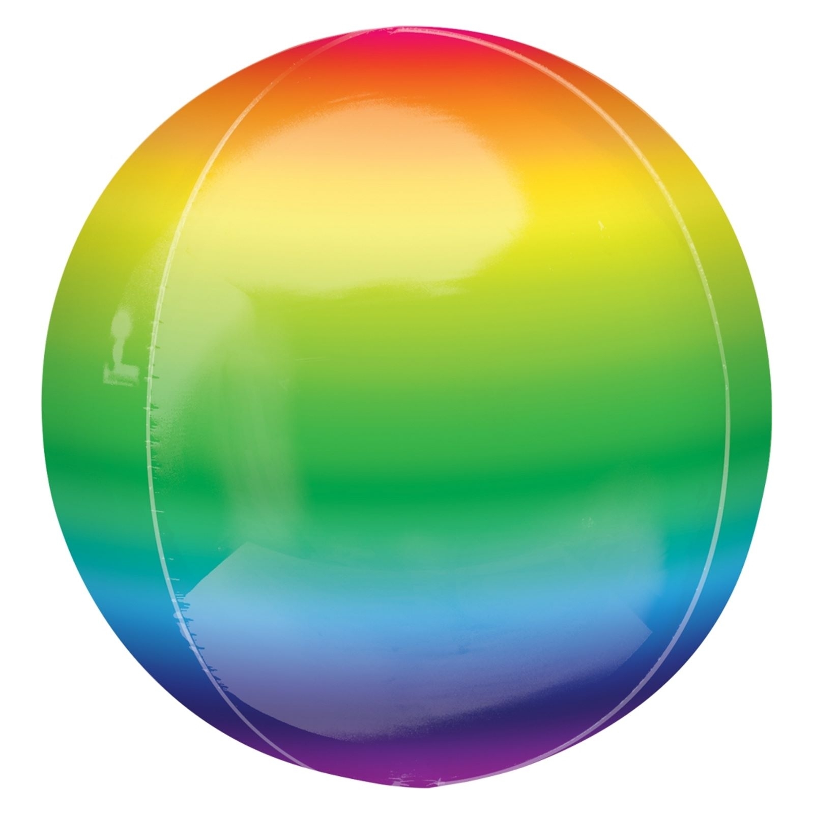 Orbz Rainbow Helium Balloon