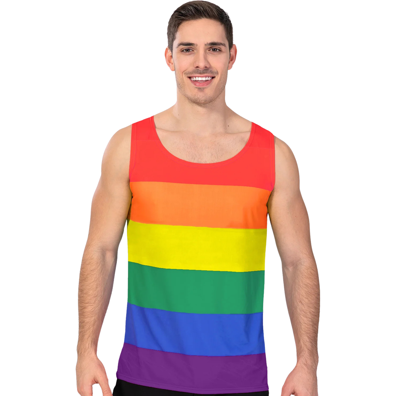 Adult Rainbow Tank Top Standard One Size