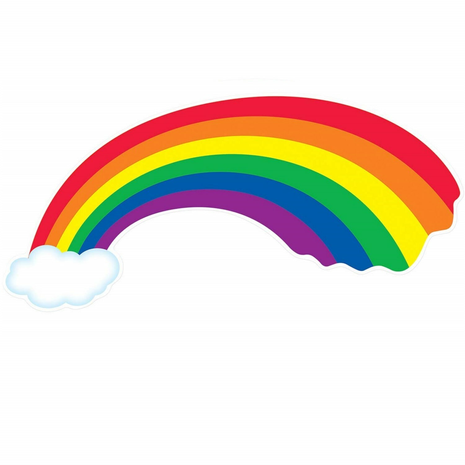 Rainbow Cardboard Cutout Decoration Rainbow Party Supplies Coloured  Party Supplies Discount Party Supplies