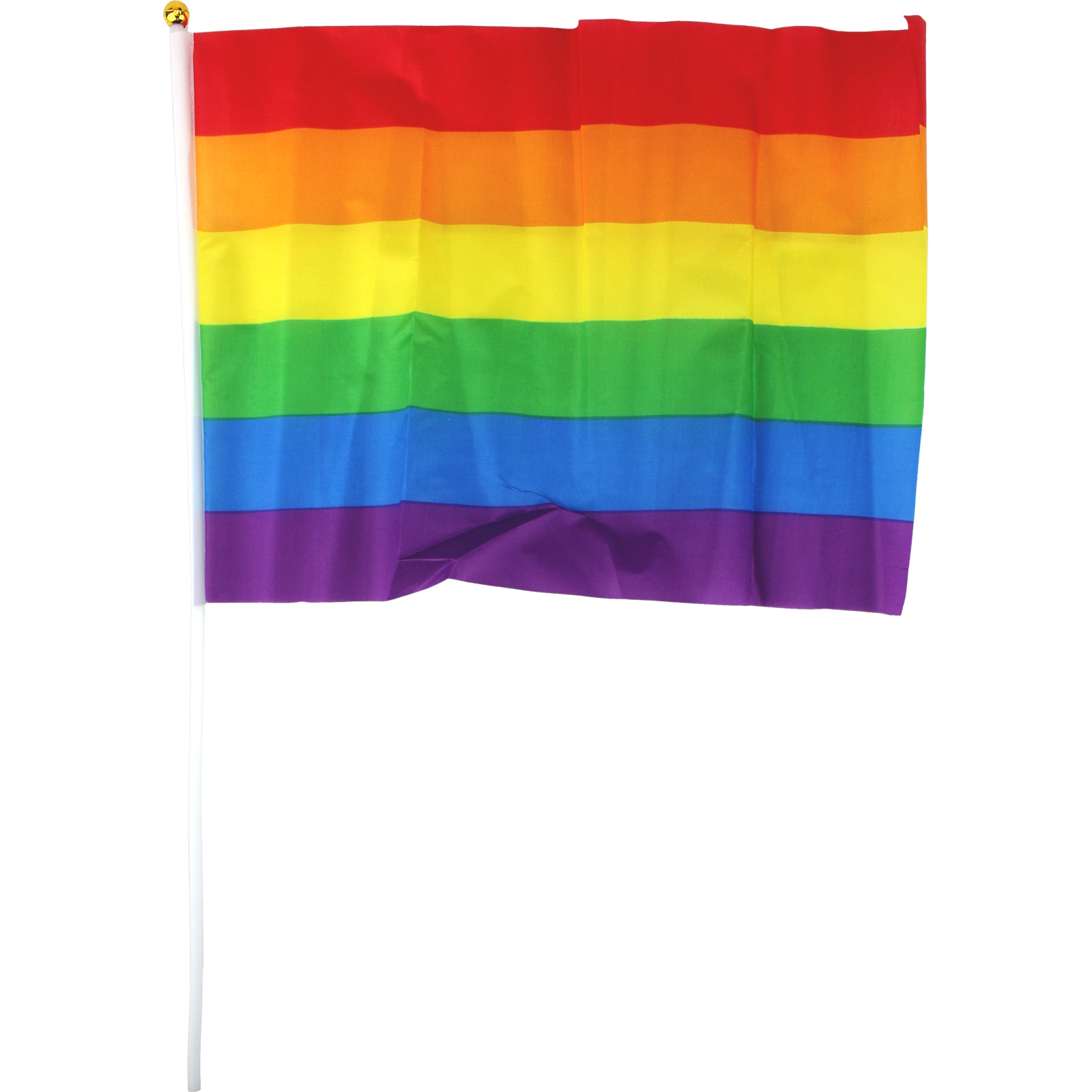 Rainbow Handheld Flag 30cm x 45cm 