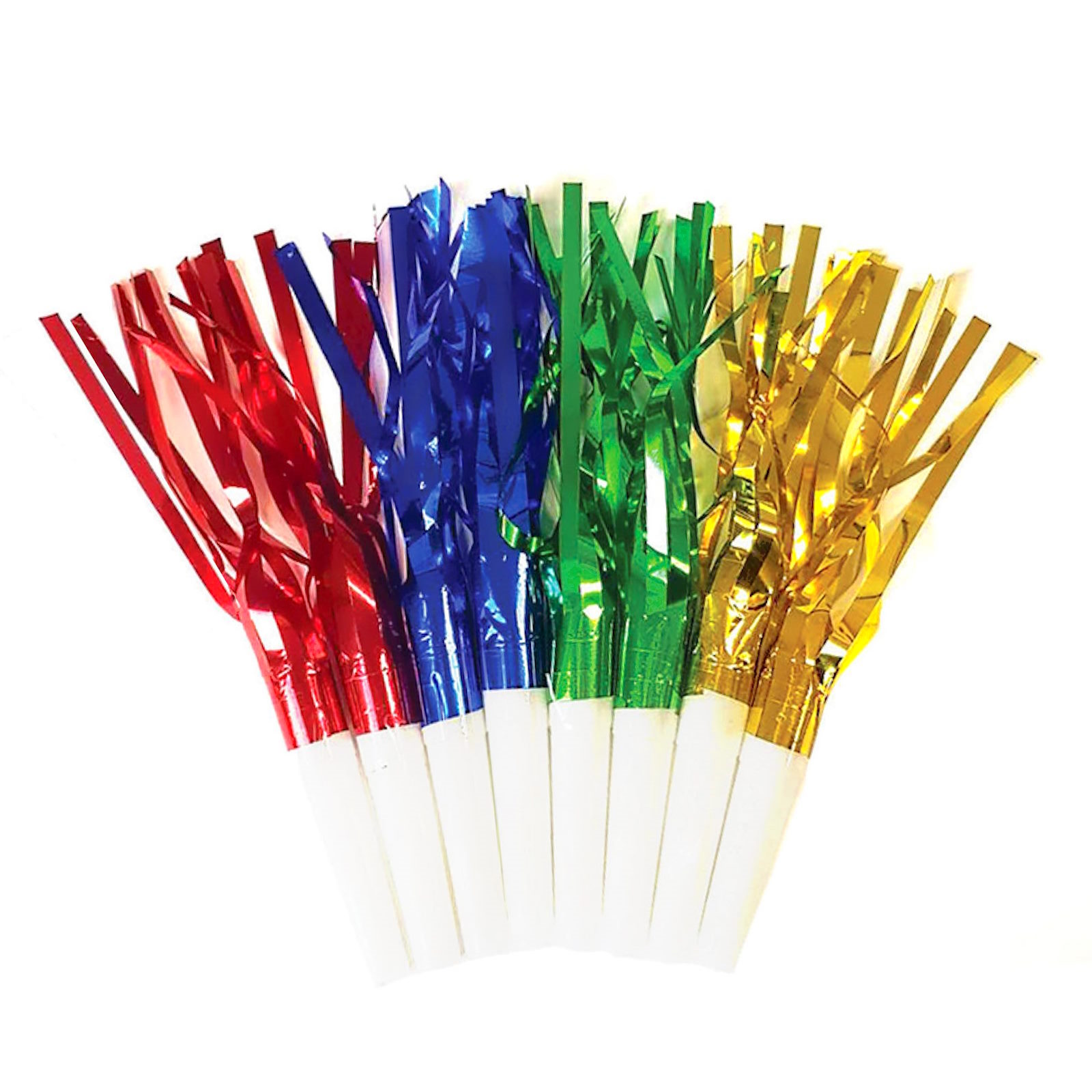 Coloured Party Blowers (Pack of 8)
