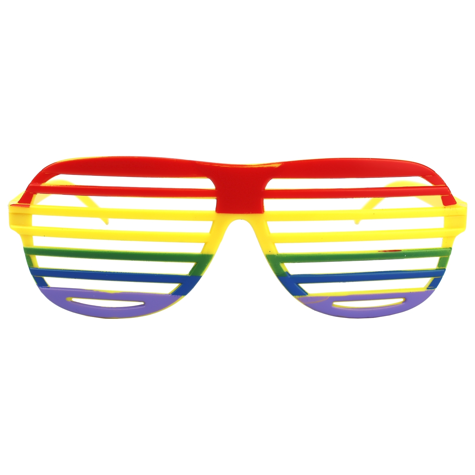 Rainbow Shutter Shade Novelty Glasses