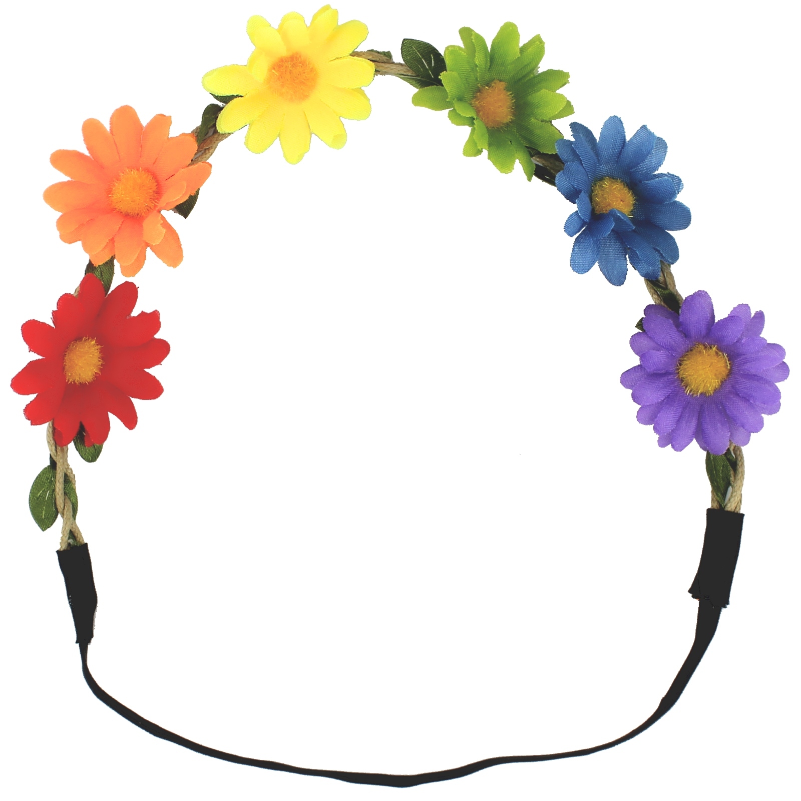Rainbow Daisy Headband