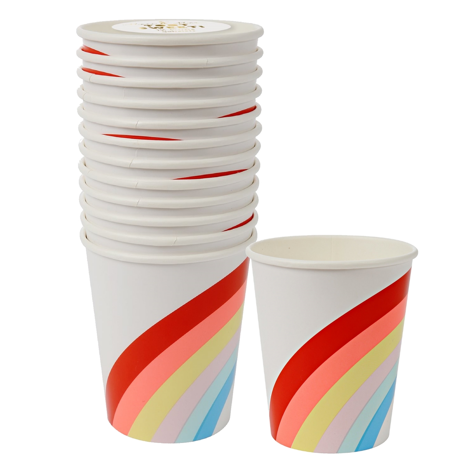 Meri Meri Rainbow Paper Cups (Pack of 12)
