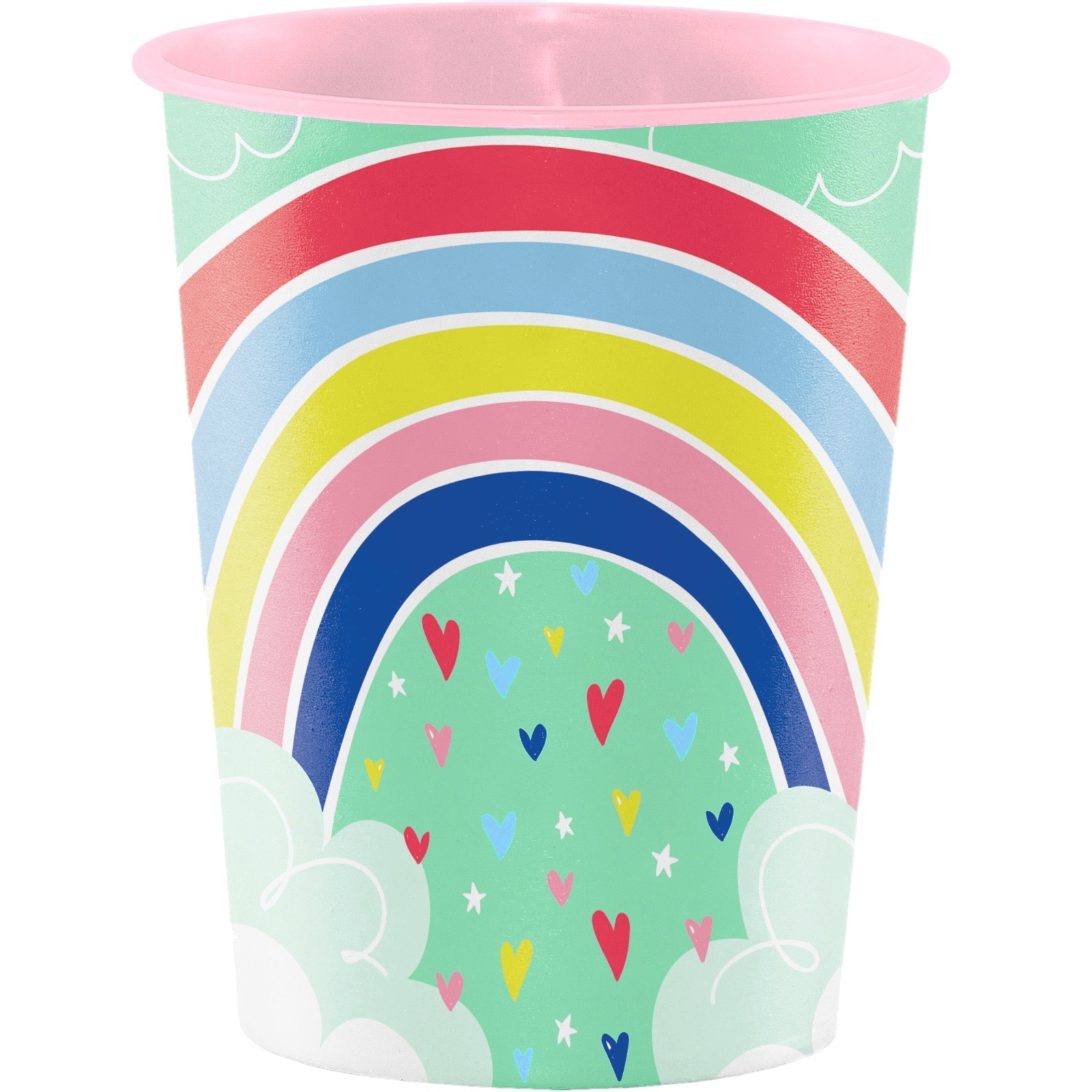 Over the Rainbow Plastic Cup