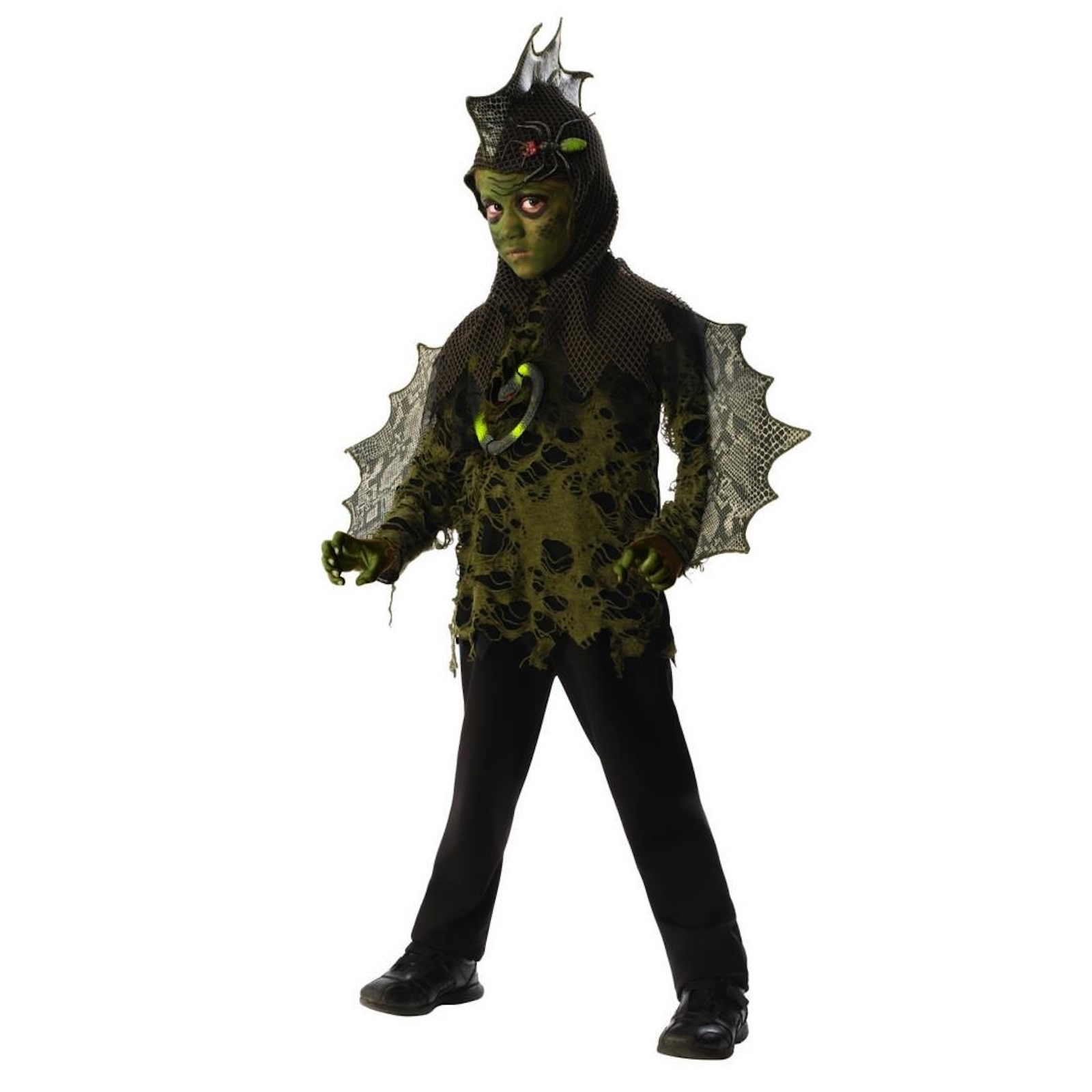 Swamp Boy Lizard Child Costume Large