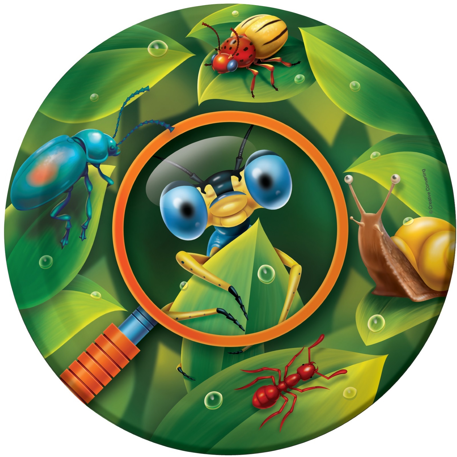 Bug-Eyed Large Paper Plates (Pack of 8)