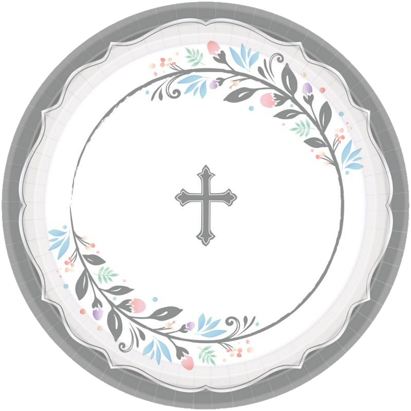 Holy Day Large Paper Plates (Pack Of 18)