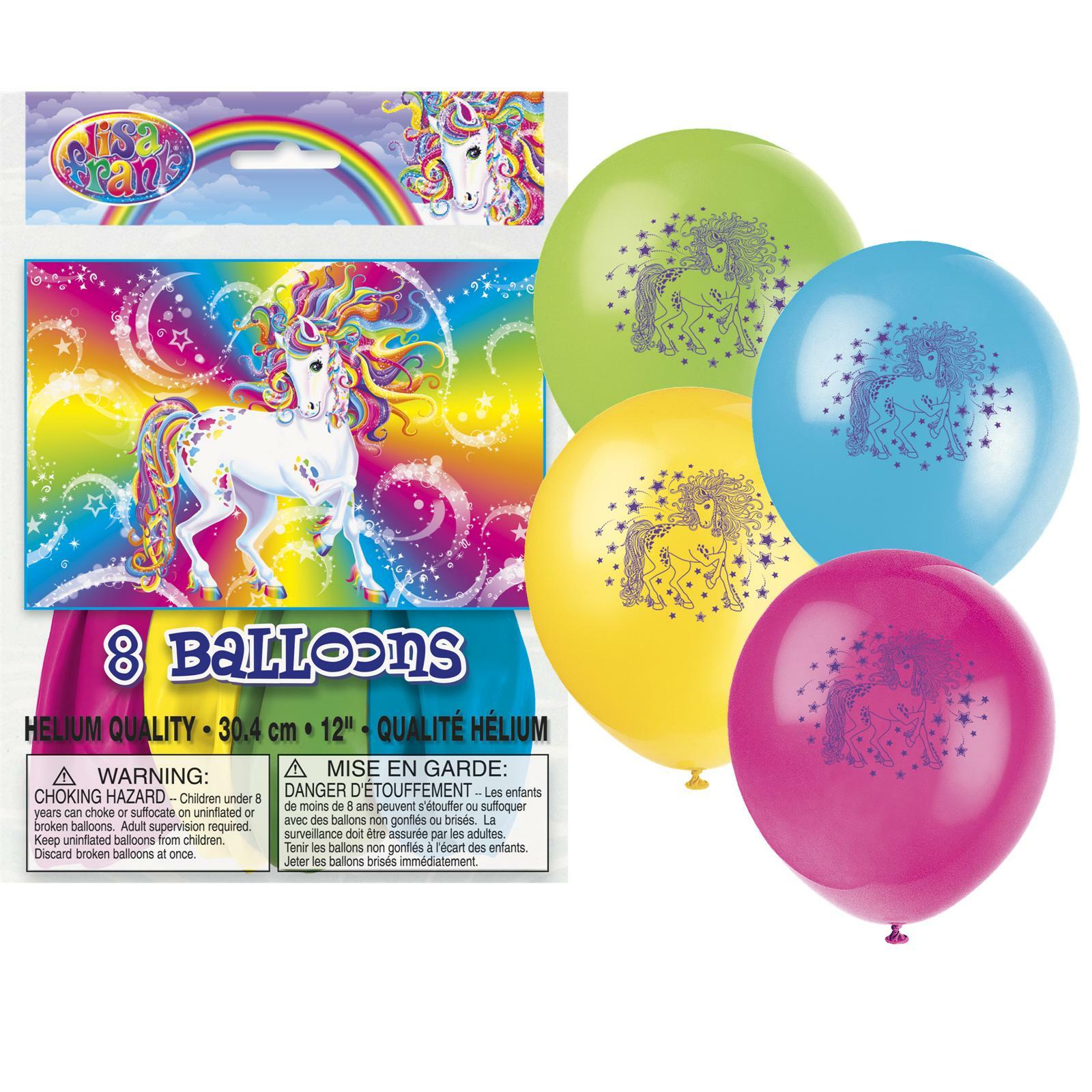 Rainbow Majesty Pony Balloons (Pack of 8)
