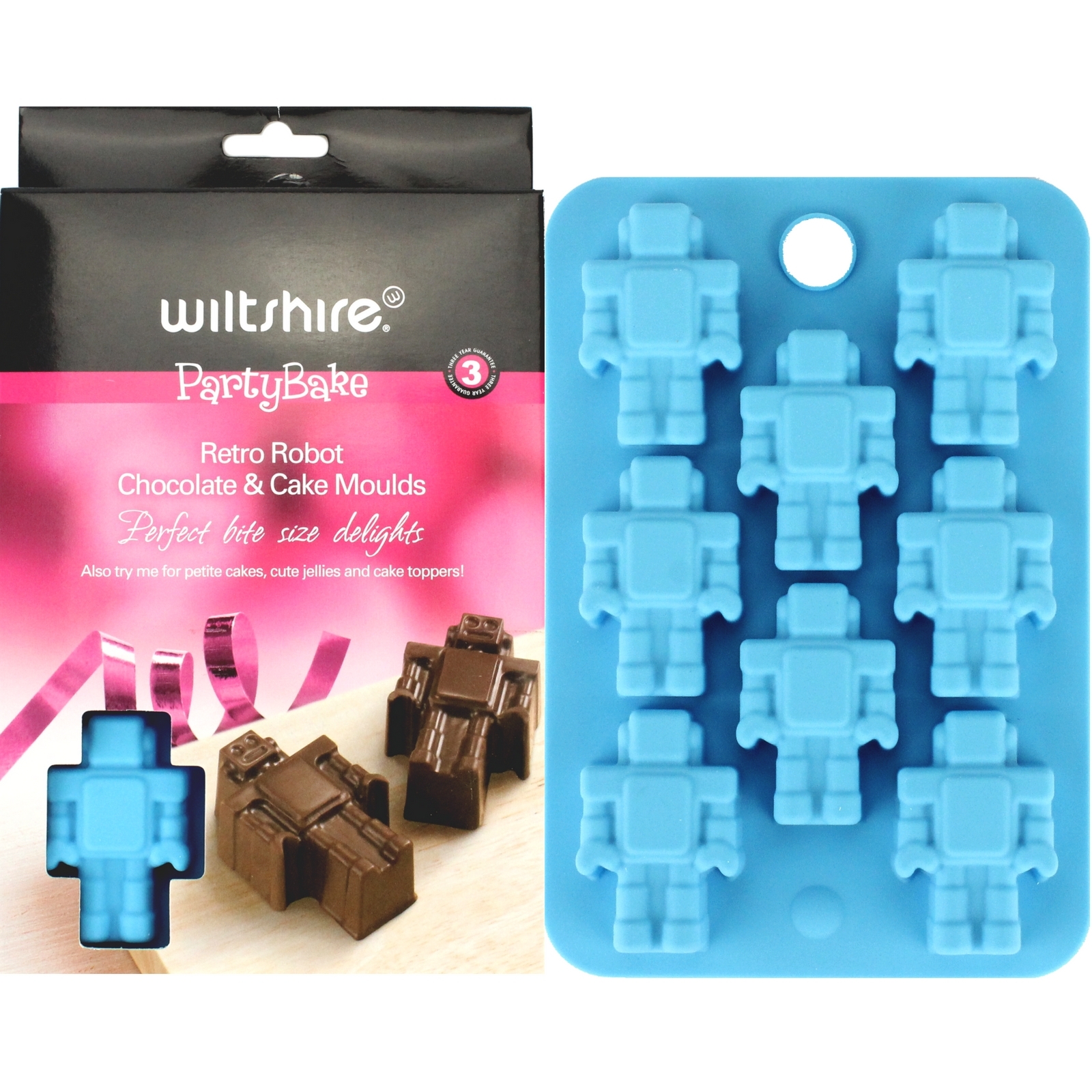 Wiltshire Retro Robot Chocolate and Cake Mould 