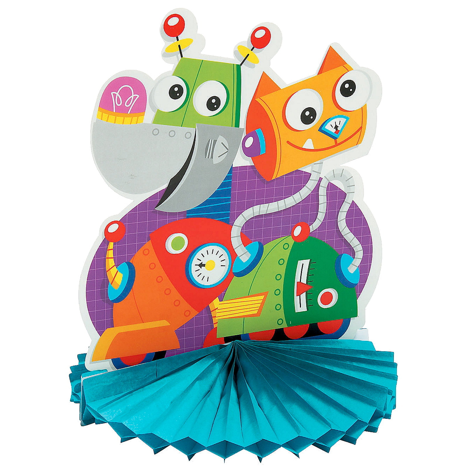 Robot Party Table Centrepiece