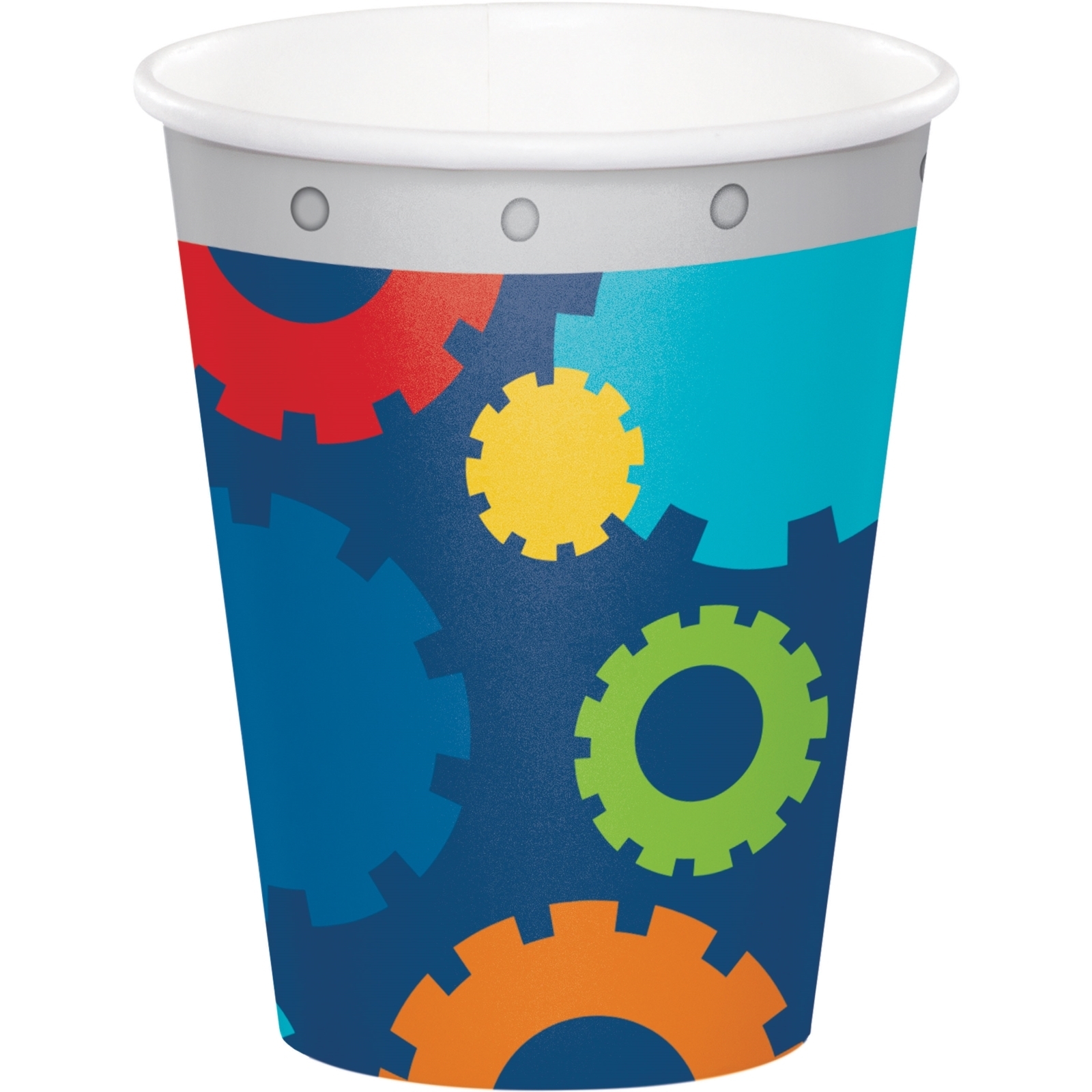 Robot Paper Cups (Pack of 8)