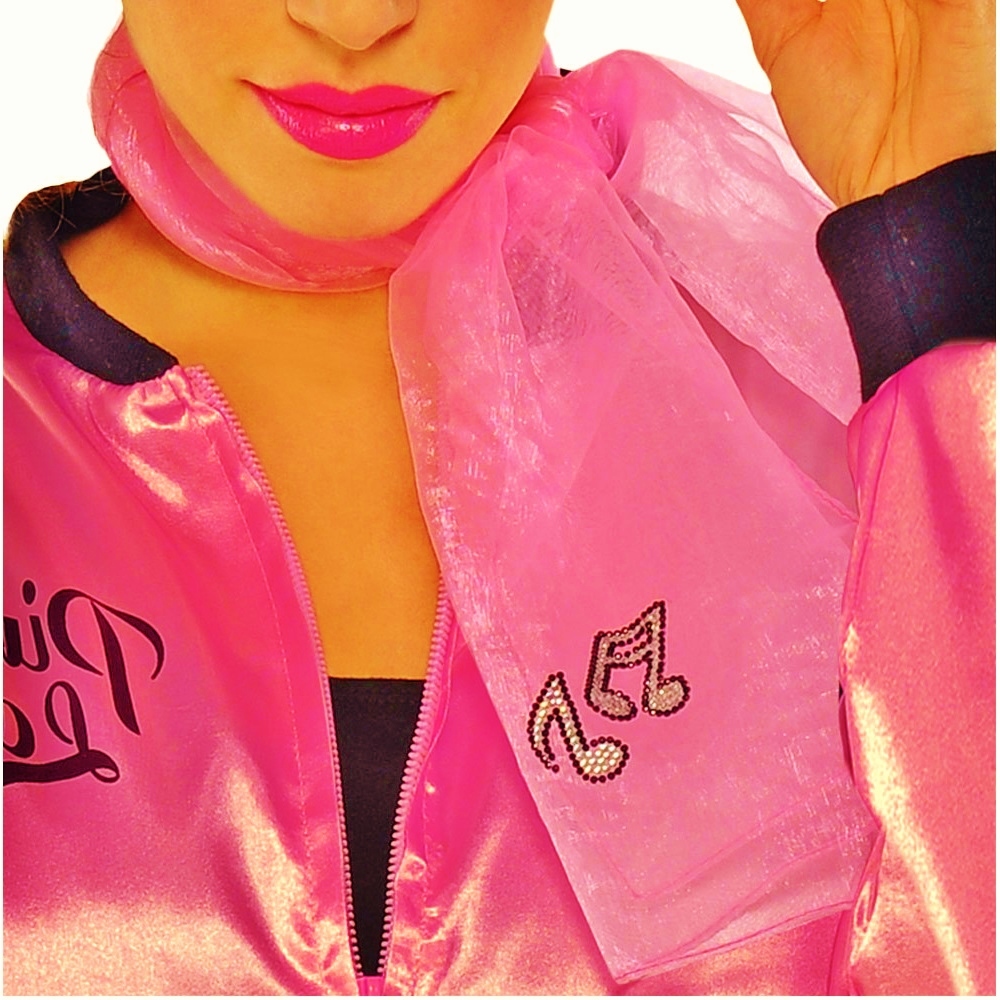 50's Style Pink Scarf