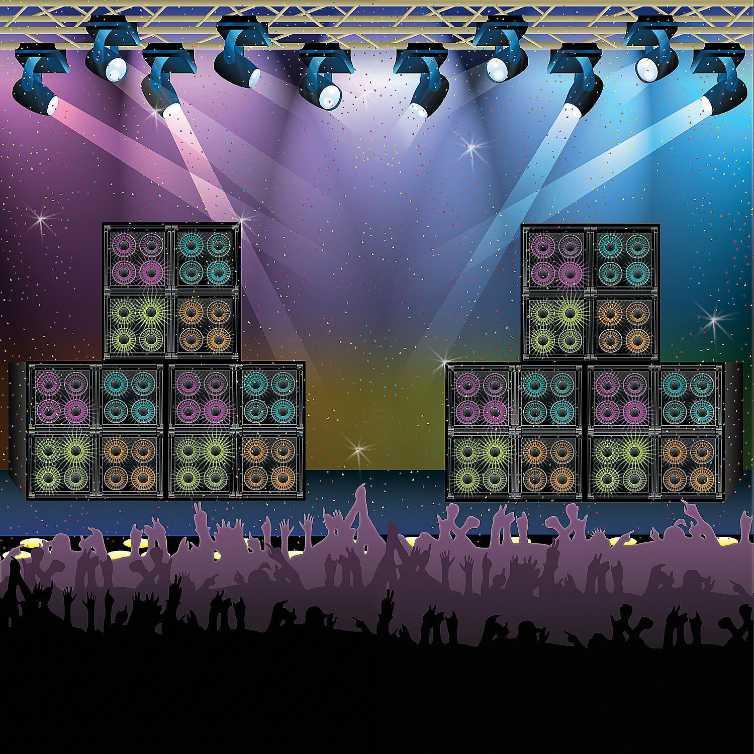 Rock Star Backdrop Banner