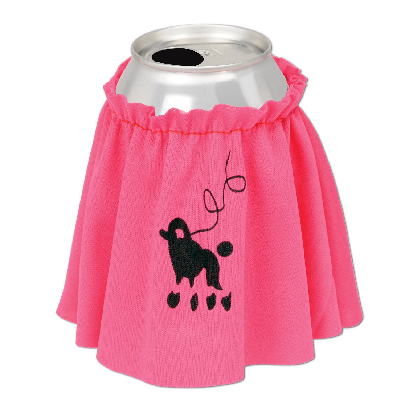 50's Drink Poodle Skirt Bottle Decoration