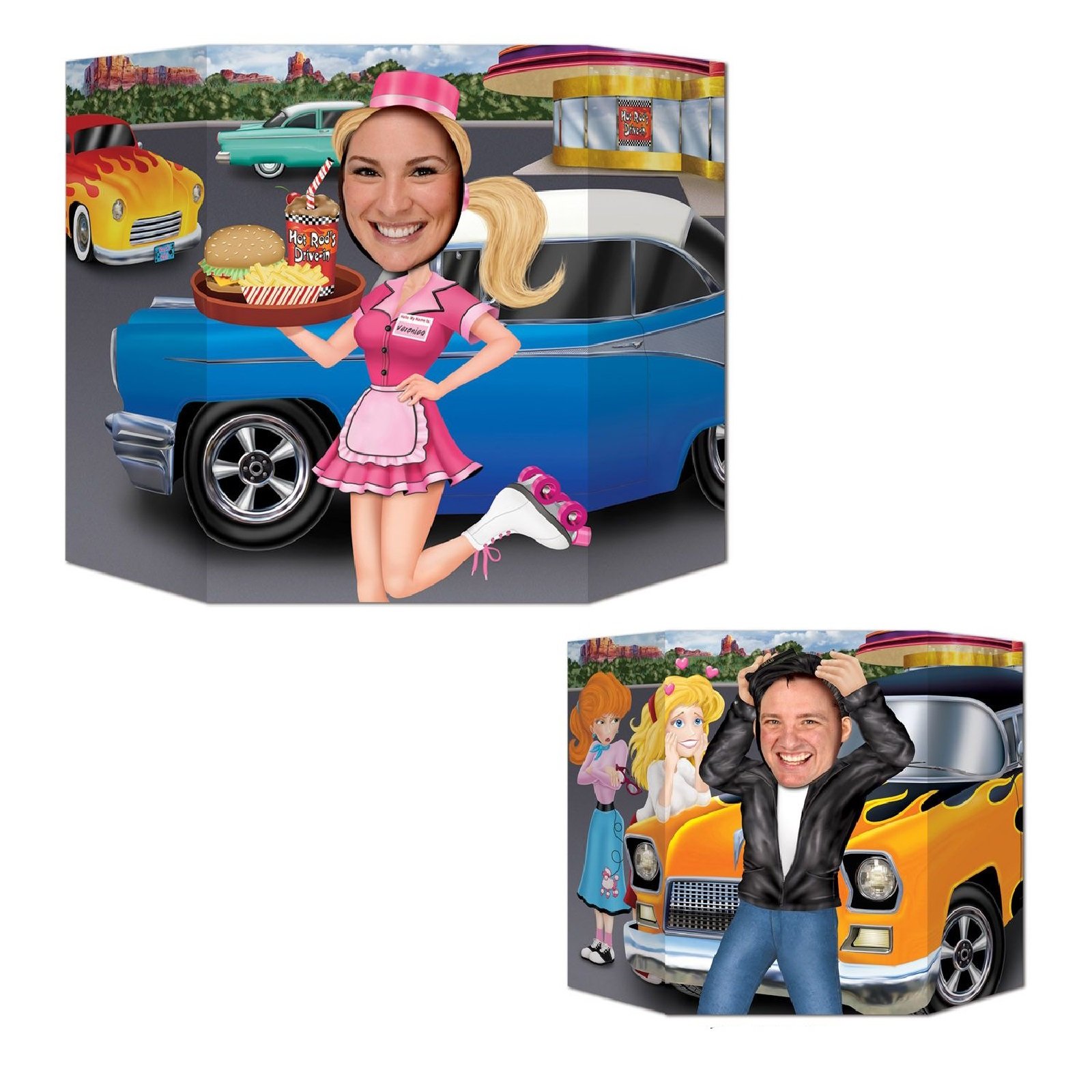 Carhop Waitress / Rock And Roll Greaser Photo Prop