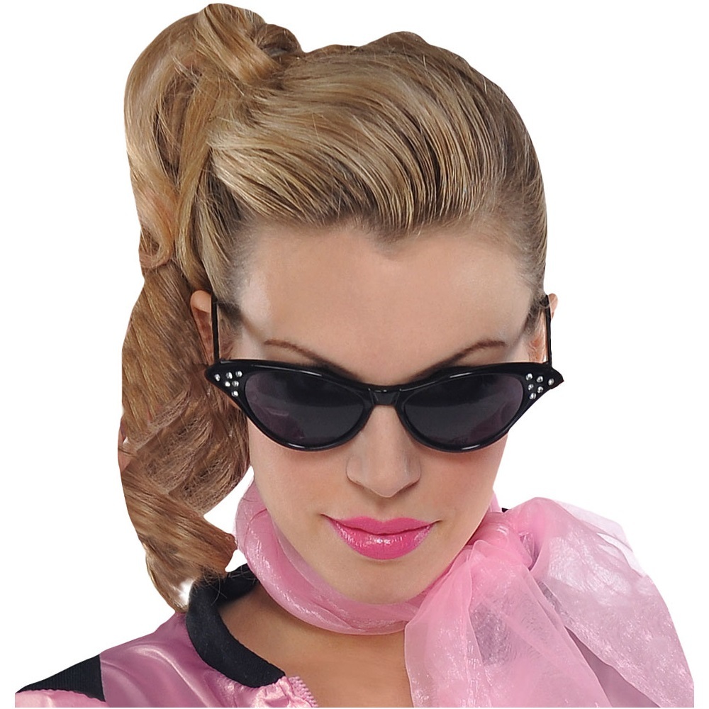 50's Style Black Sunglasses