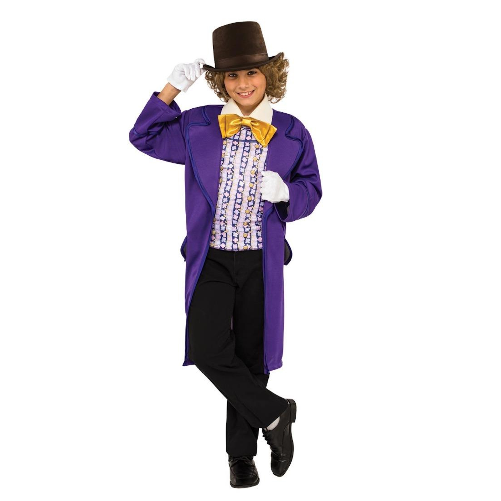 Willy Wonka Chocolate Factory Classic Child Costume Large