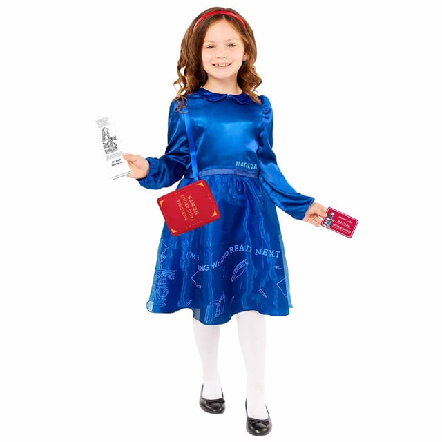 Roald Dahl Matilda Classic Child Costume 6-8 Years
