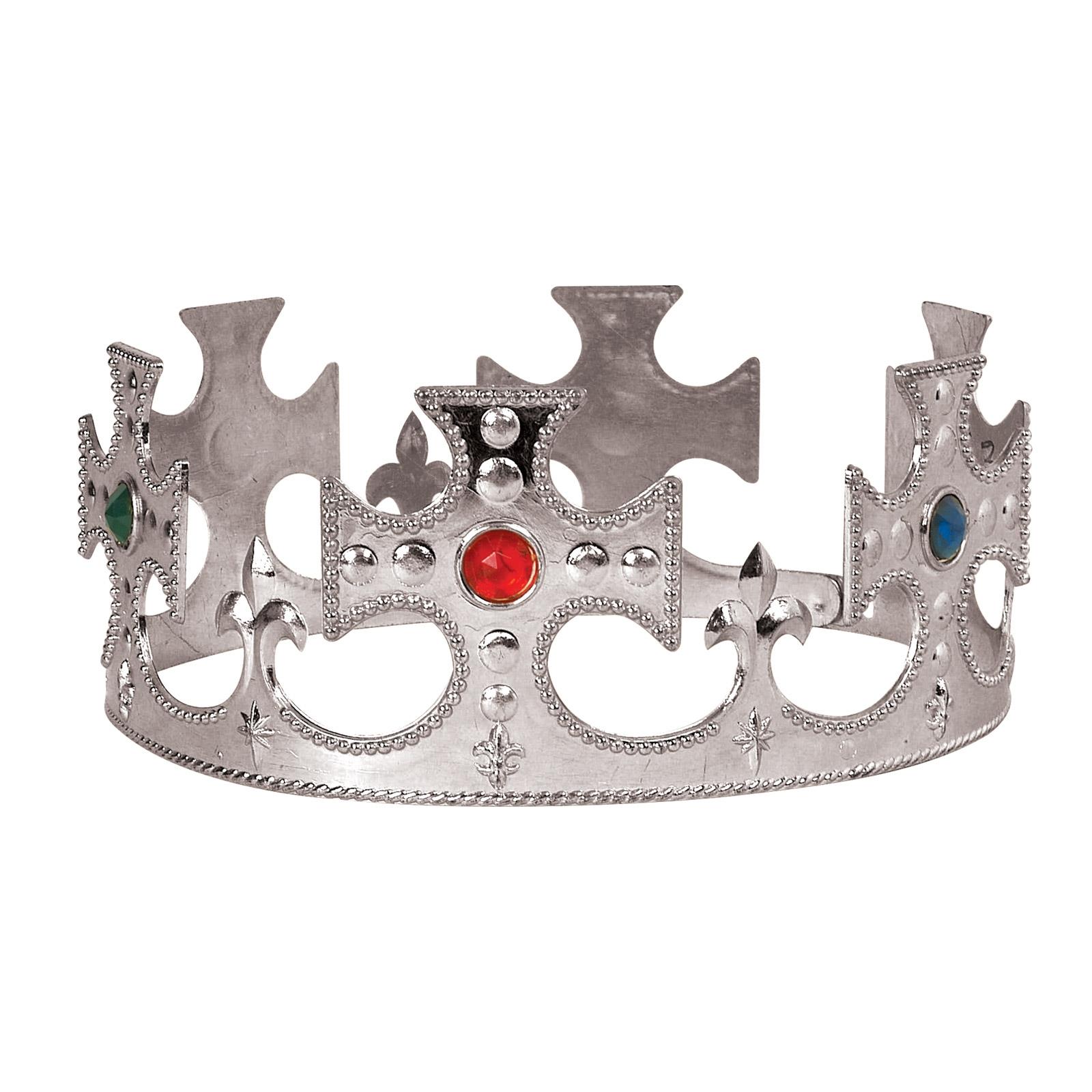 Silver Crown Adult Costume Accessory