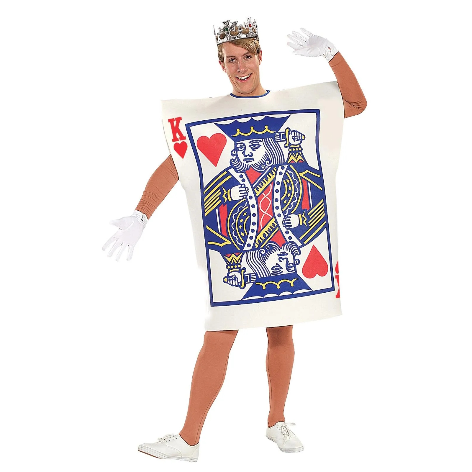 King of Hearts Playing Card Adult Costume