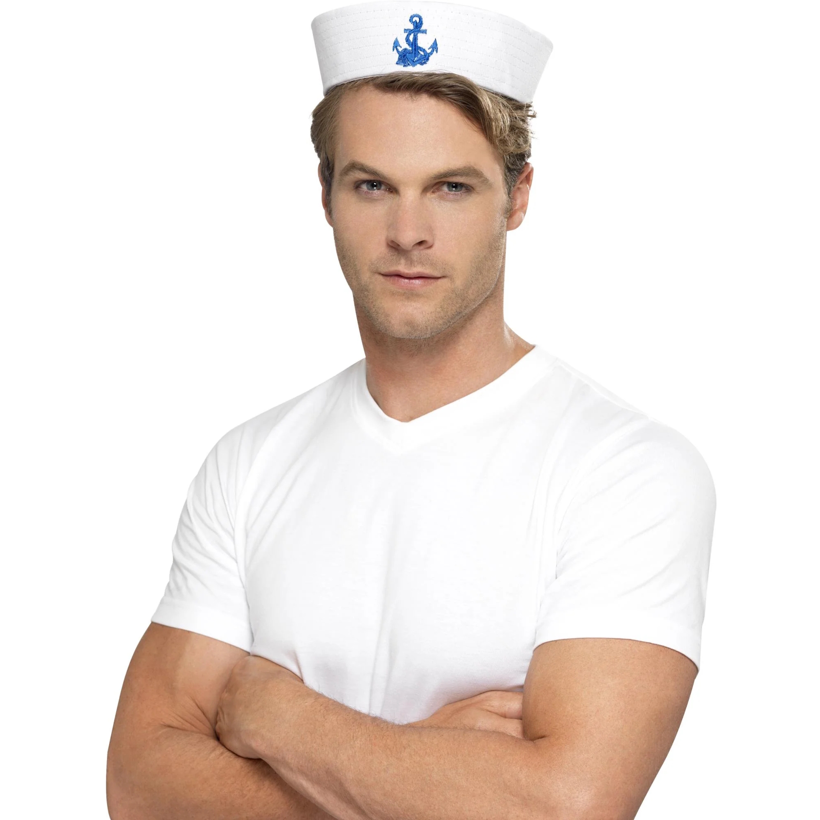 White US Sailor Doughboy Hat