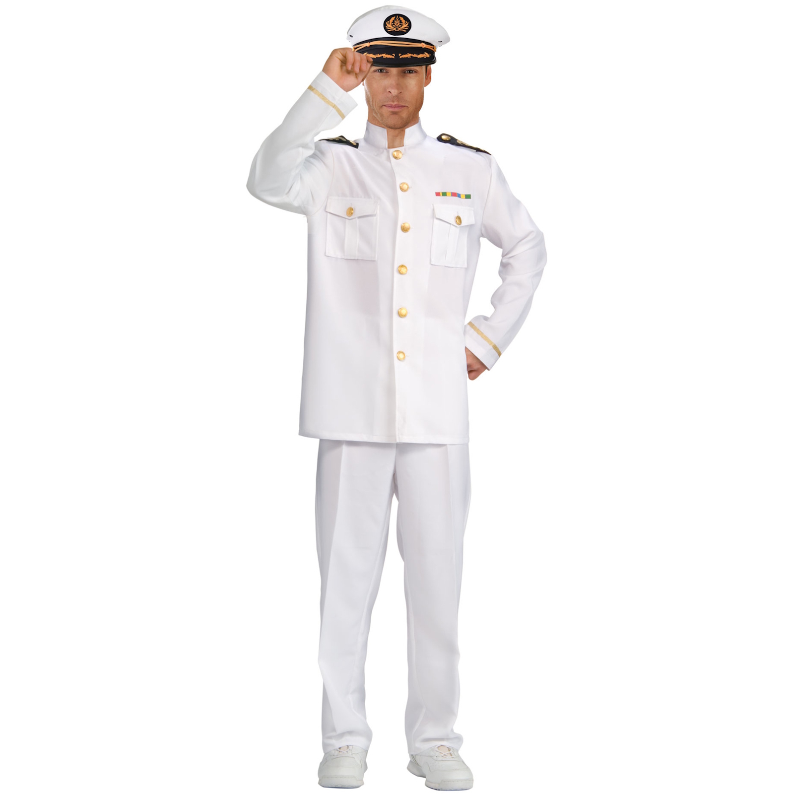 Navy Captain Cruise Men's Costume