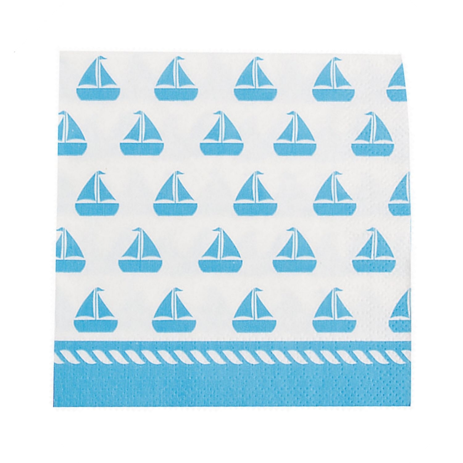 Sailor Birthday Small Paper Napkins (Pack of 16)