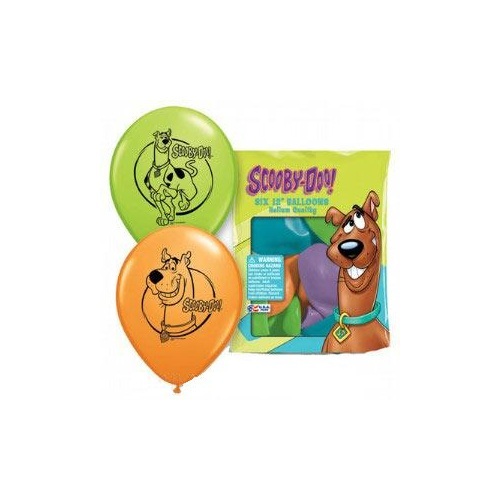 Scooby Doo Balloons (Pack of 6)