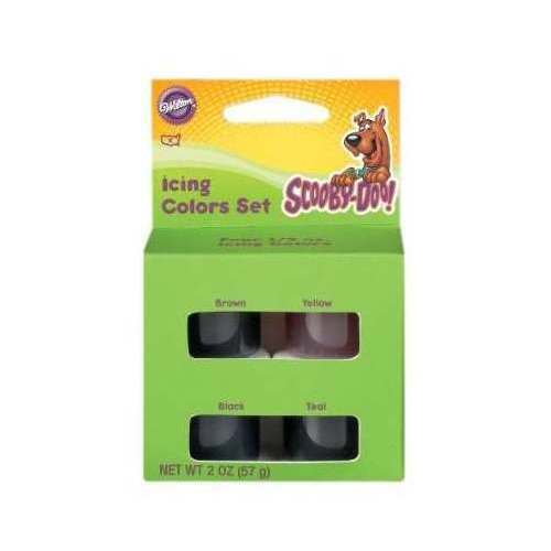 Scooby Doo Icing Colours (Pack of 4)