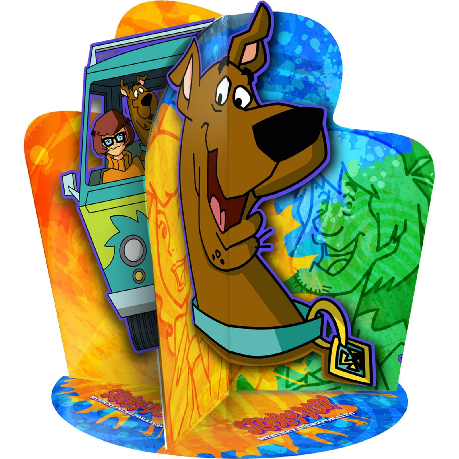 Scooby Doo Mod Mystery Party Centrepiece